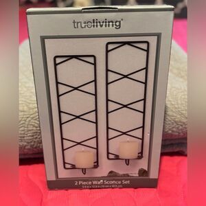 NEW! 2 Piece Wall Sconce Set NWT 

3.9 in wide x 12.8 in high (10 cm wide
